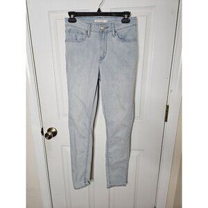 Levi’s sculpt 721 All Blue High-Rise Skinny Light Wash Women Jeans Size 28x28